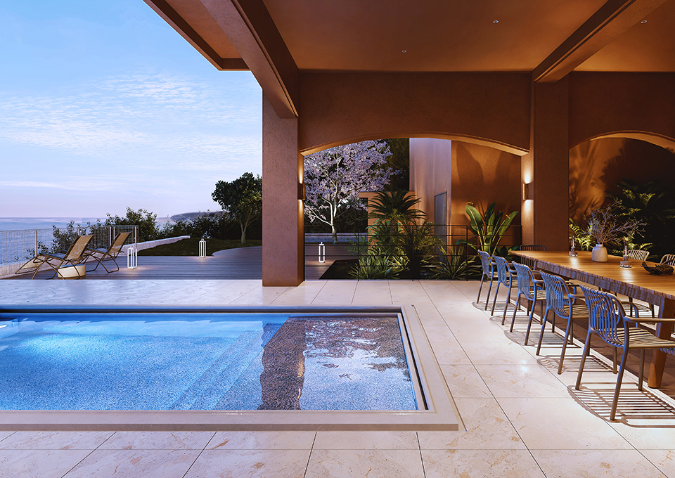 年中愉しめるPOOL&SAUNA